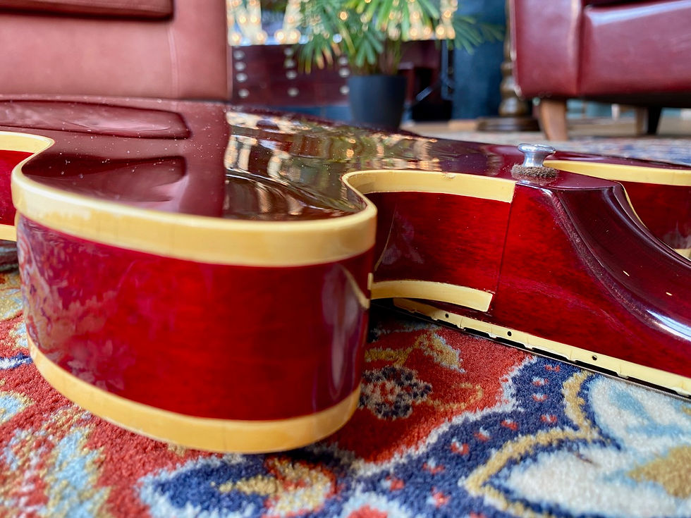 Thumbnail: SOLD! - 1981 GIBSON ES-335 PRO Cherry Red w/ Dirty Fingers
