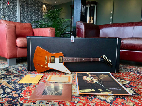 SOLD! - 2001 Gibson USA Eric Clapton 1958 Explorer Custom Art