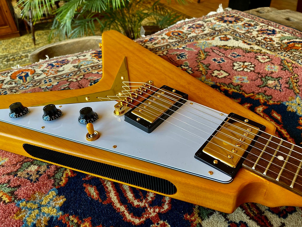 Thumbnail: SOLD! - 2023 2.9Kg Epiphone 1958 Korina Flying V - Gibson Custom Shop