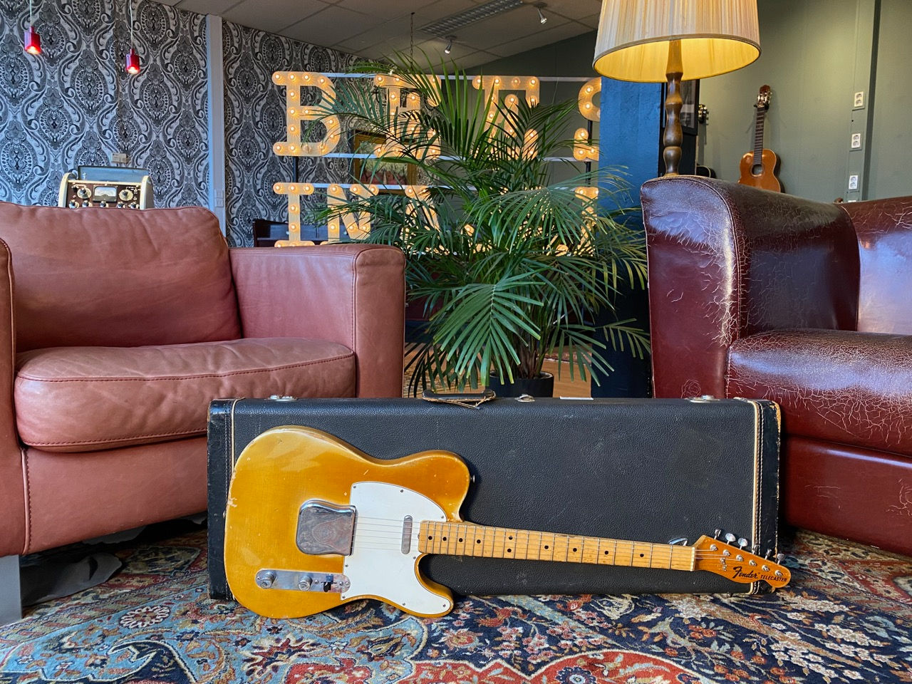 SOLD! - 1974 Fender Telecaster "Smokey" Blonde