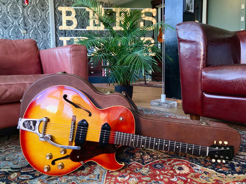 SOLD! - 1963 Gibson ES-125 TDC Sunburst Archtop 2 x P90 factory