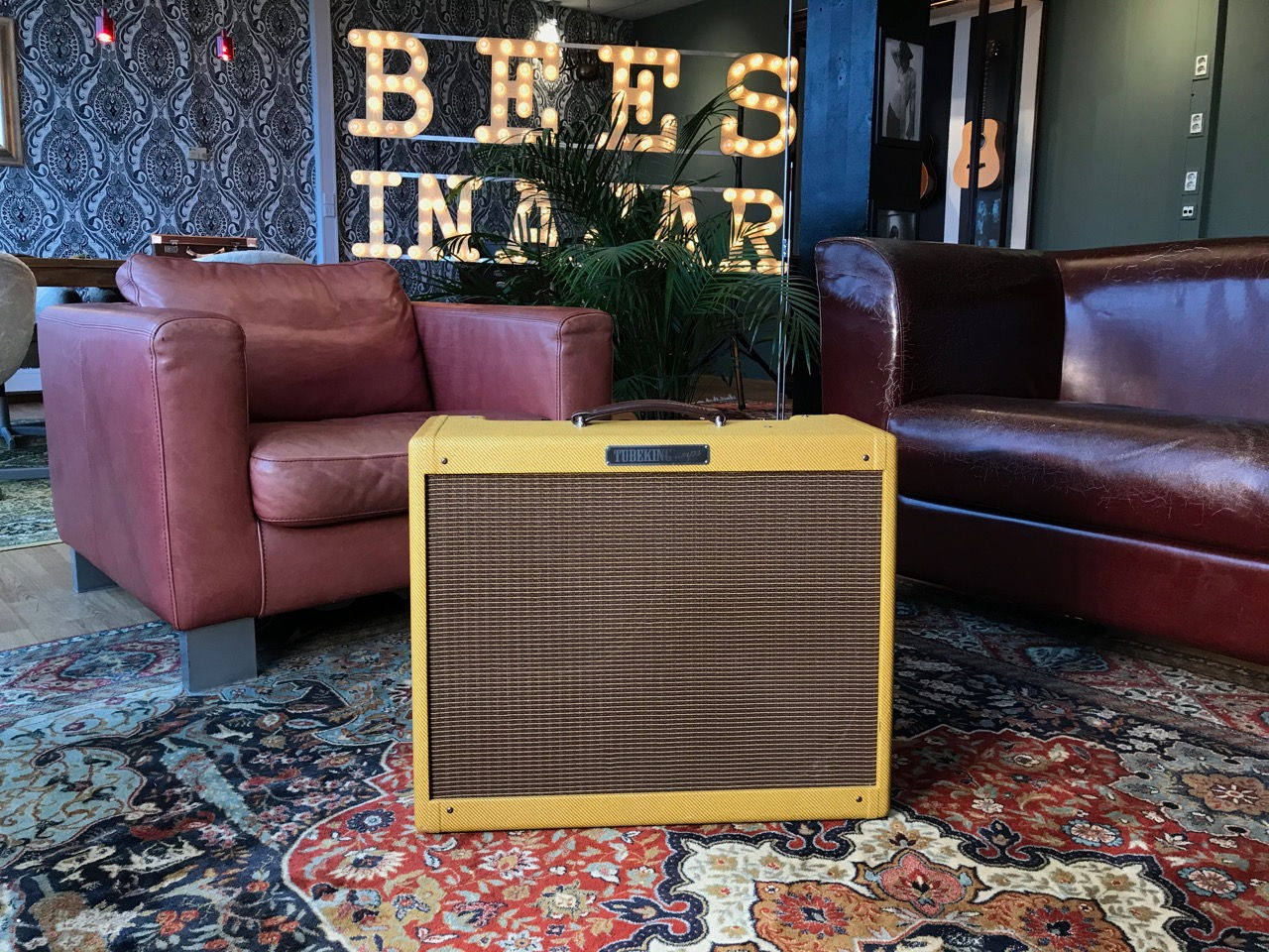 SOLD! - 2018 Handwired Tubeking PTP built Bassman 2x12 Tweed Twin