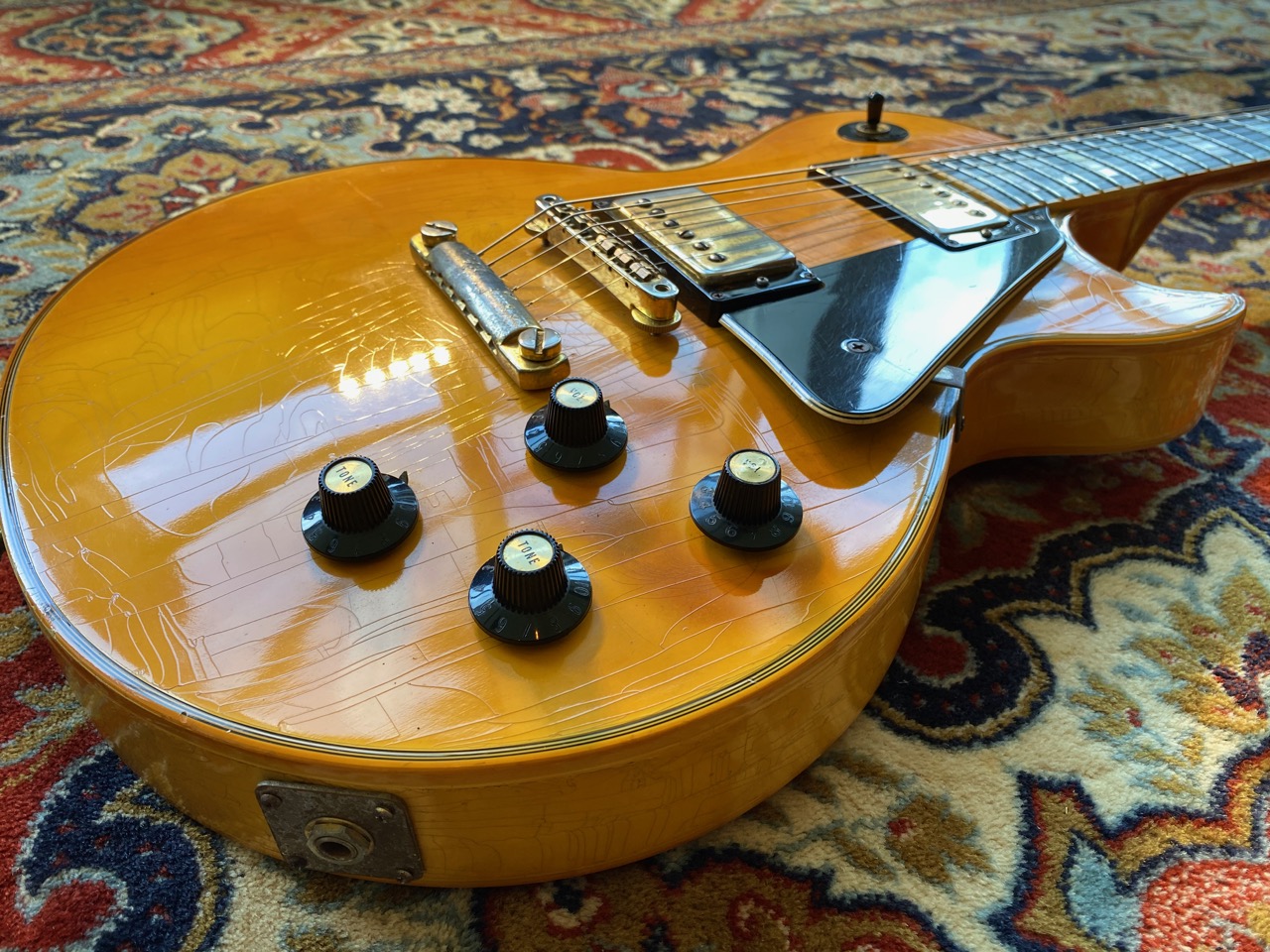 1974 Gibson 20th Anniversary Les Paul Custom Alpine White Randy Rhoads - Thumbnail 3