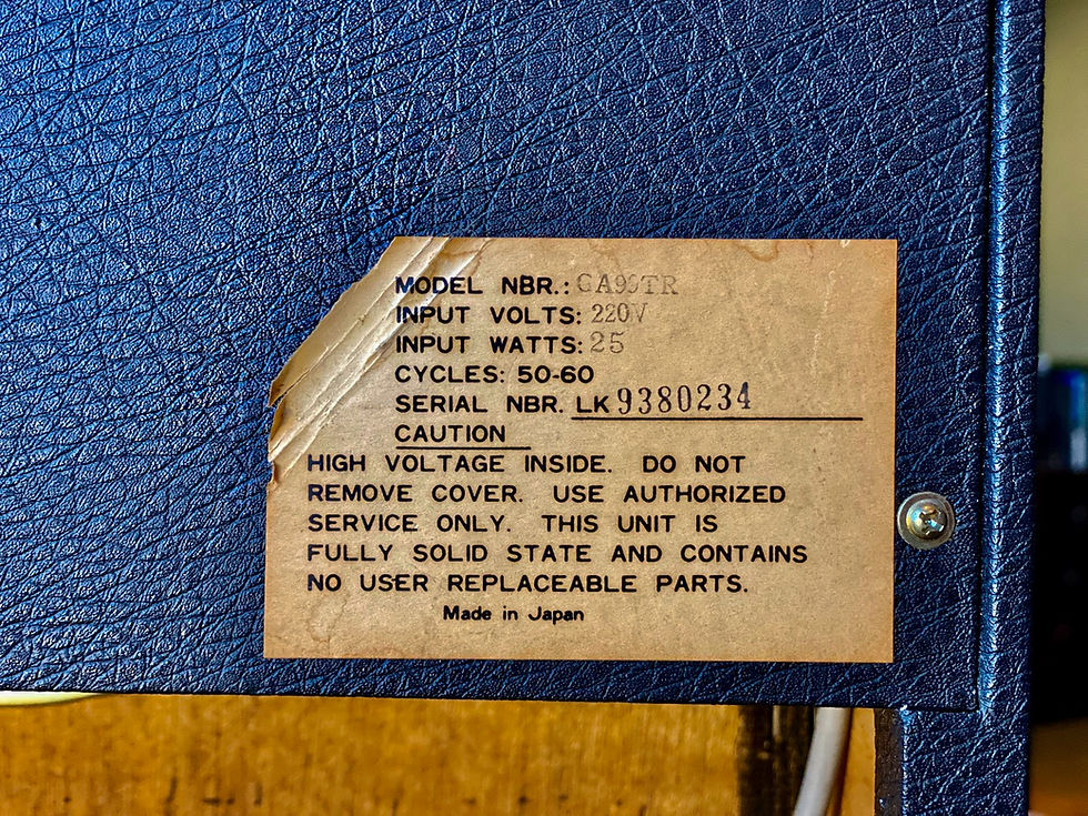 Thumbnail: SOLD! - 1970’s National GA-99TR combo Tremolo + Reverb