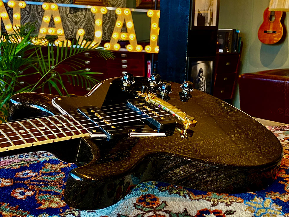 Thumbnail: SOLD! - 2017 Gibson 1 of 25 Custom Shop Les Paul Special DC TV Black Gold