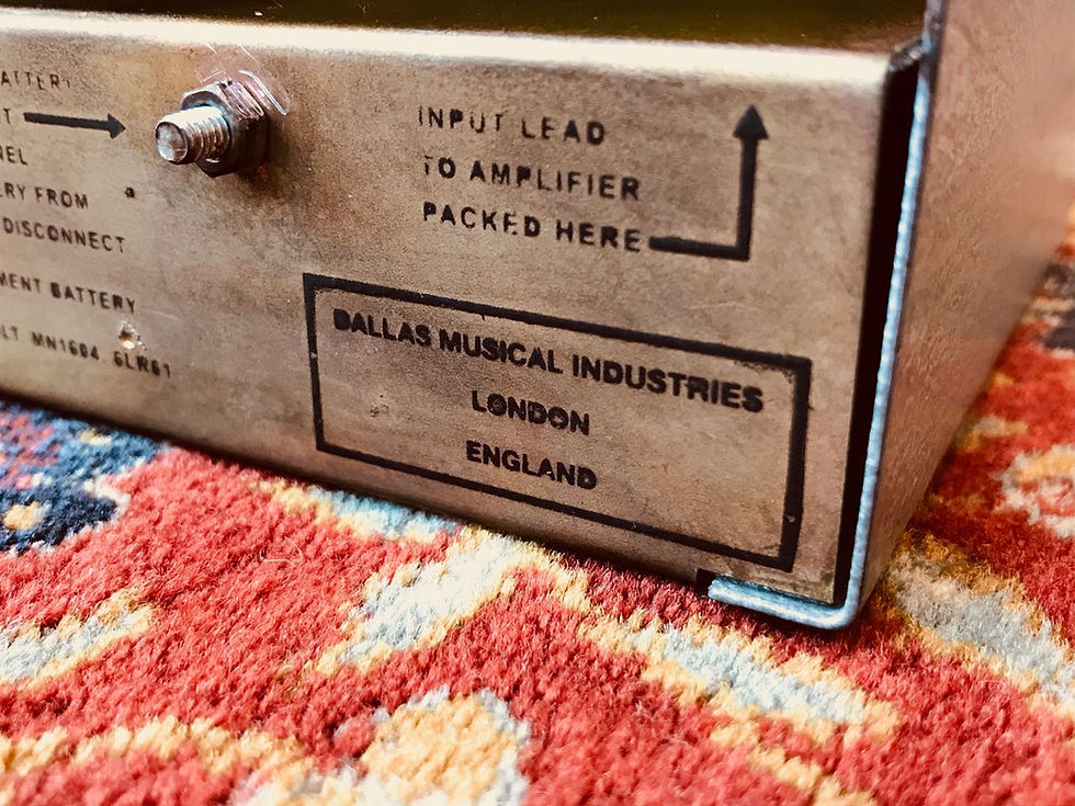 Thumbnail: SOLD! - Dallas Musical Industries Rangemaster OC44 BPC Treble Booster Aged