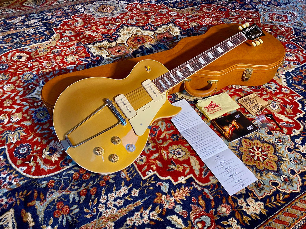 Thumbnail: SOLD! - 2012 Gibson Les Paul 60th Anniversary 1952 Goldtop Limited Edition