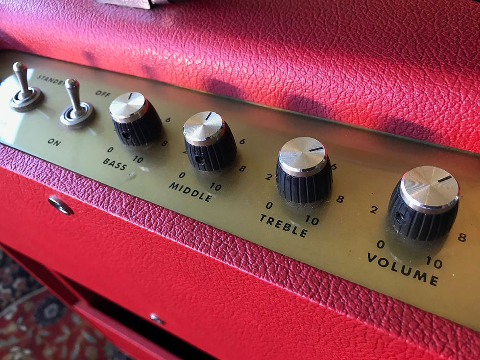 Thumbnail: SOLD! - Tubeking handbuilt Marshall 1974X 18WATT + VOX AC15 Dual channel