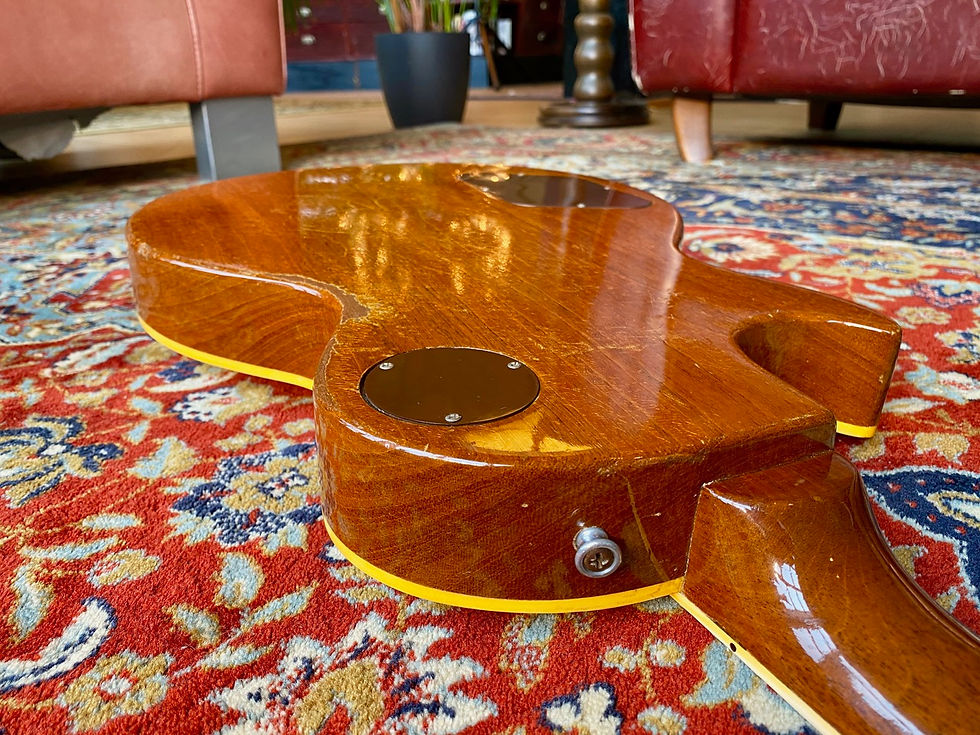Thumbnail: SOLD! - 1955-1959 Gibson Les Paul Goldtop conversion to Honey Burst w/ PAF’s