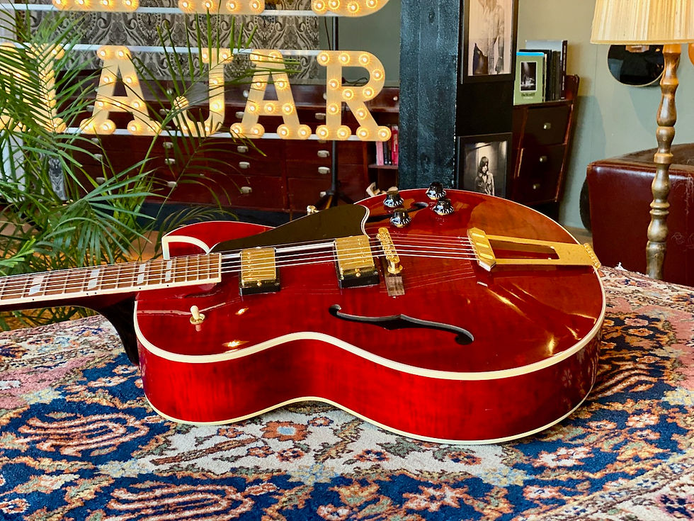 Thumbnail: SOLD! - 2010 Gibson ES-175 Wine Red Gold Hardware
