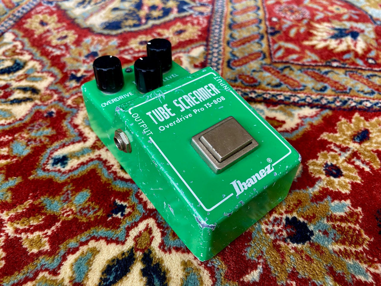 SOLD! - 1980 Ibanez Tube Screamer TS-808 JRC4558 D "R" tubescreamer TS808