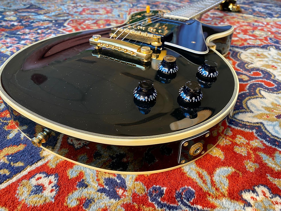 Thumbnail: 1992 Pre Historic Gibson Les Paul Custom ’54 Reissue Black Alnic0