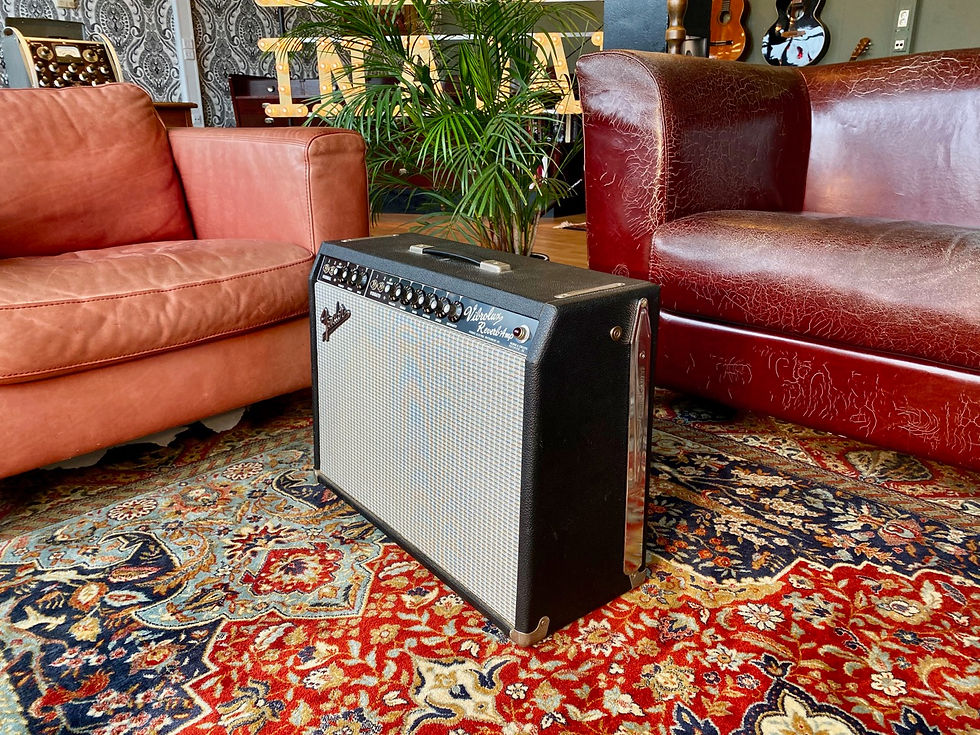 Thumbnail: SOLD! - 1979 Fender Vibrolux Reverb Tremolo Vibrato Silverface Blackface