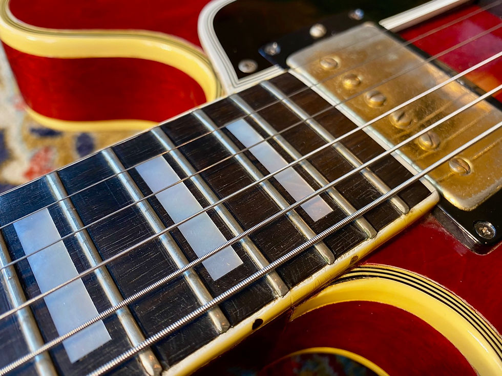 Thumbnail: SOLD! - 1963 Gibson ES-355 TDSV PAF Cherry Red Sideways Vibrato Tremolo