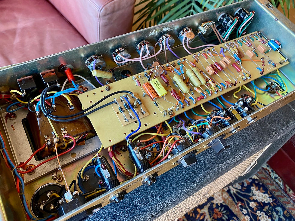 Thumbnail: SOLD! - 1973 Marshall #1986 JMP 50W Bass head