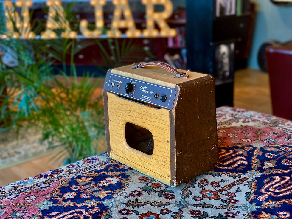 Thumbnail: SOLD! - 1951 Fender Champion 600 TV Front Two Tone