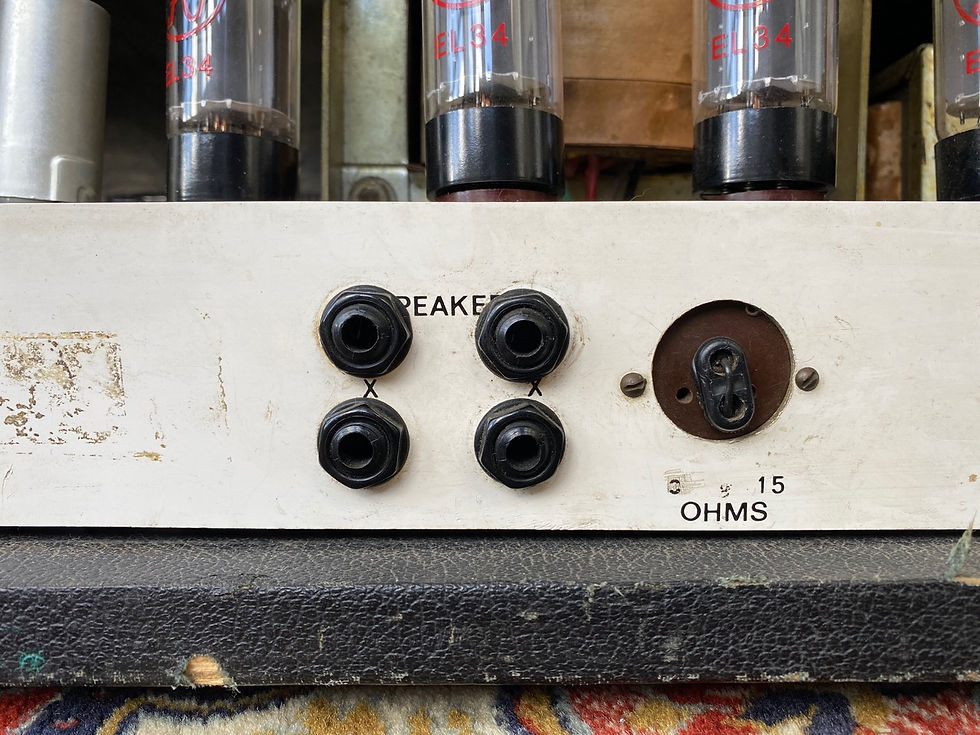 Thumbnail: SOLD! - 1967-1968 Laney Sound Systems Pre Supergroup 100 Mk1 LA100 BL