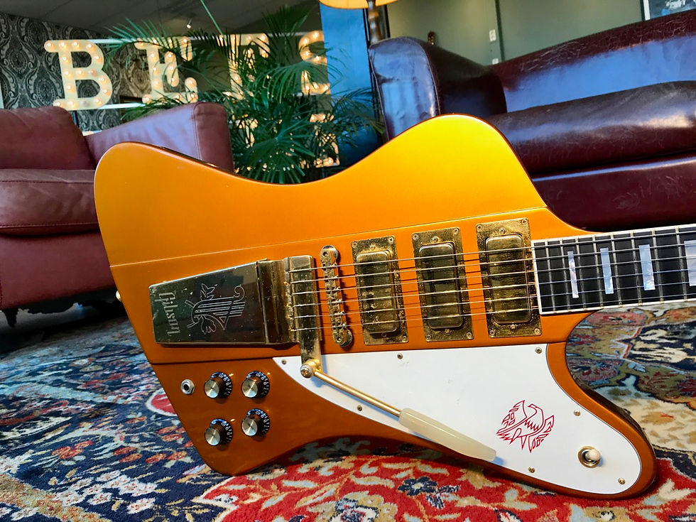 Thumbnail: SOLD! - Craig Ross - 2002 Gibson Firebird VII 7 Copper W/ Gold Hardware