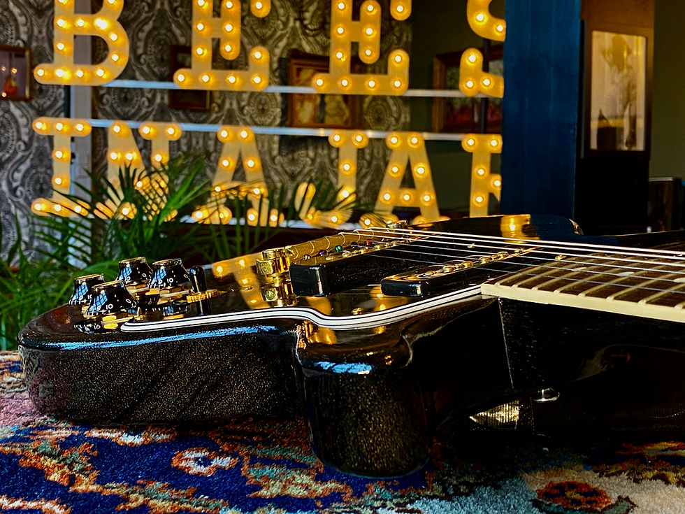 Thumbnail: SOLD! - 2017 Gibson 1 of 25 Custom Shop Les Paul Special DC TV Black Gold