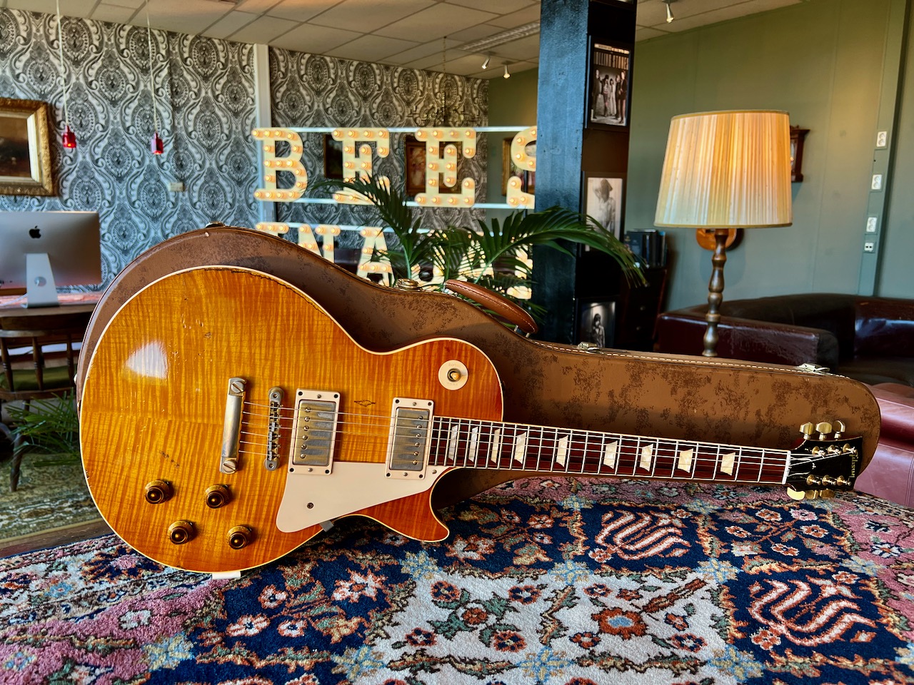 2003 Gibson Gary Rossington Ltd. Ed. 1959 Les Paul Tom Murphy Aged "Bernice" - Thumbnail 2