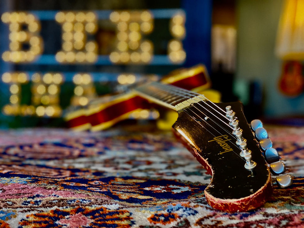 Thumbnail: SOLD! - 1966 Gibson Trini Lopez w/ factory Bigsby & factory Stinger Cherry Red
