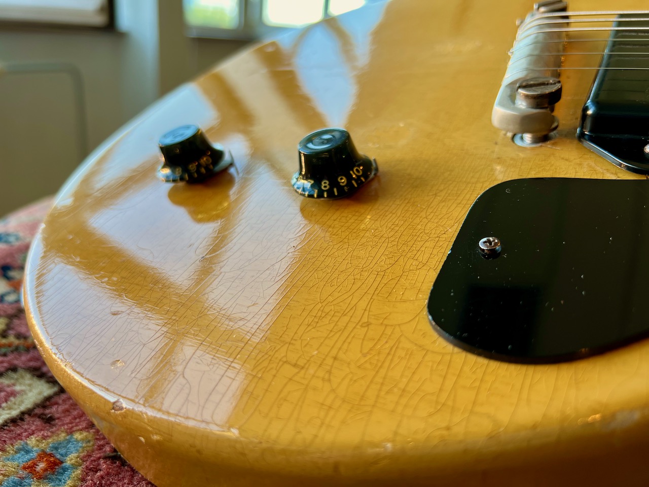 1957 Gibson Les Paul Junior TV Yellow Single Cut - Thumbnail 3