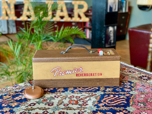 SOLD! - 1962 Premier 90 two tone Reverberation Unit tube spring reverb ...
