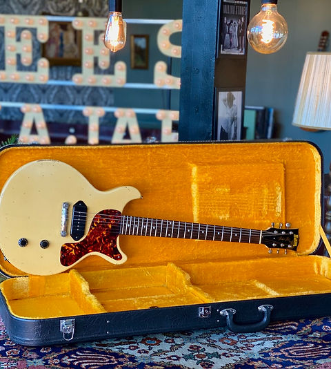 SOLD! - 1980's Burny Rock'n Roll RTV-55 Les Paul TV Junior DC MIJ