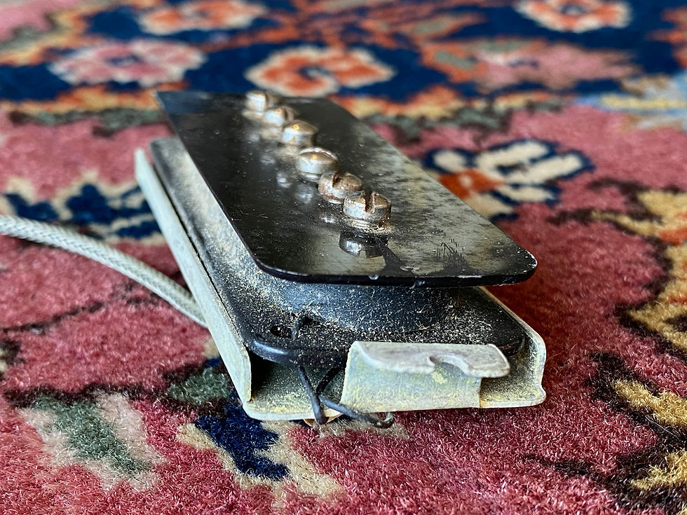 Thumbnail: SOLD! - 1959 HOT Gibson P-90 P90 Pickup 7.89k Dogear Les Paul Junior