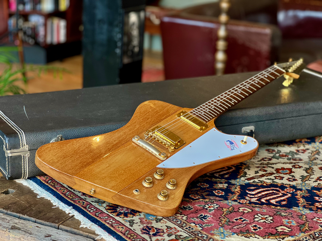 1976 Gibson Firebird Bicentennial Natural "first run" - Thumbnail 3