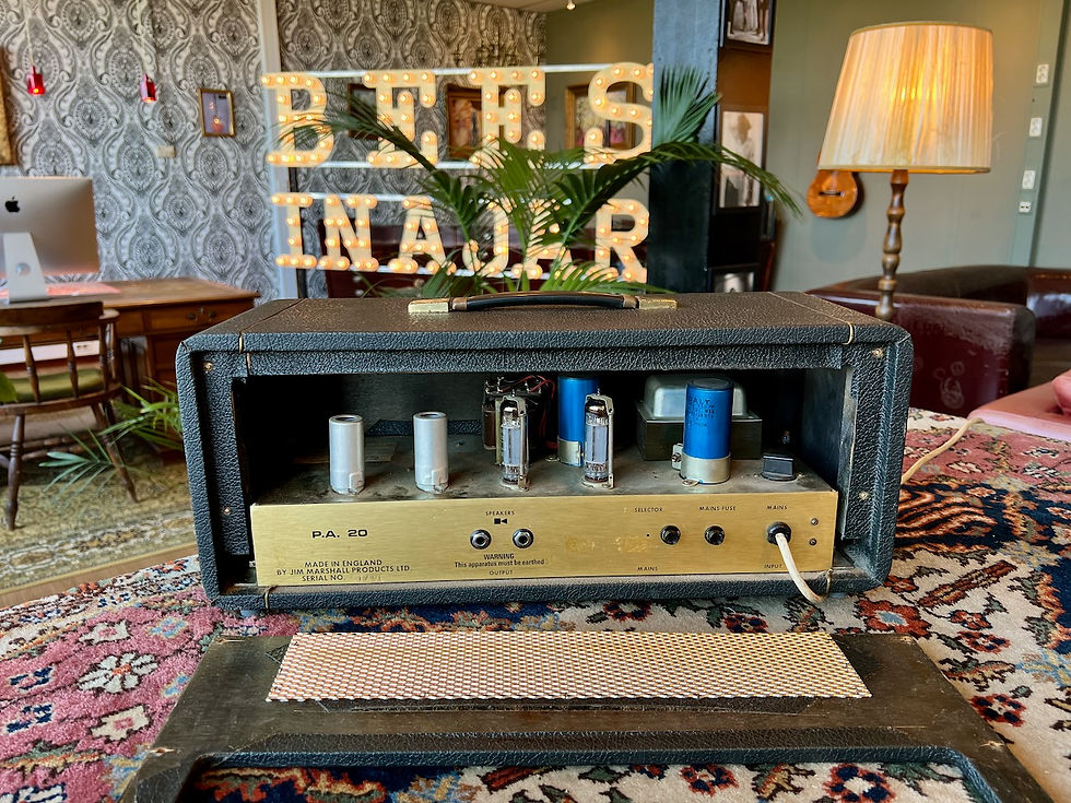 Thumbnail: 1973 Marshall JMP PA20 20WATT Mini Plexi P.A. 20 2061 Lead and Bass 20
