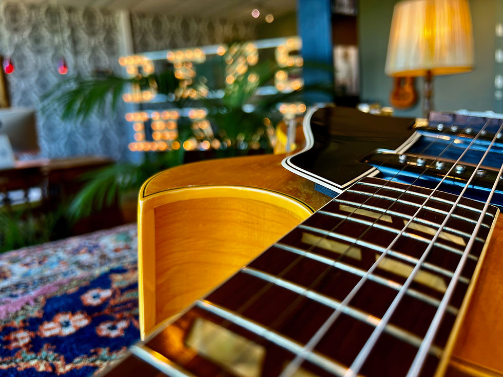 Thumbnail: 1955 Gibson ES-175 DN Natural Blonde