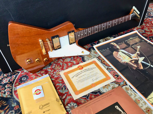SOLD! - 2001 Gibson USA Eric Clapton 1958 Explorer Custom Art