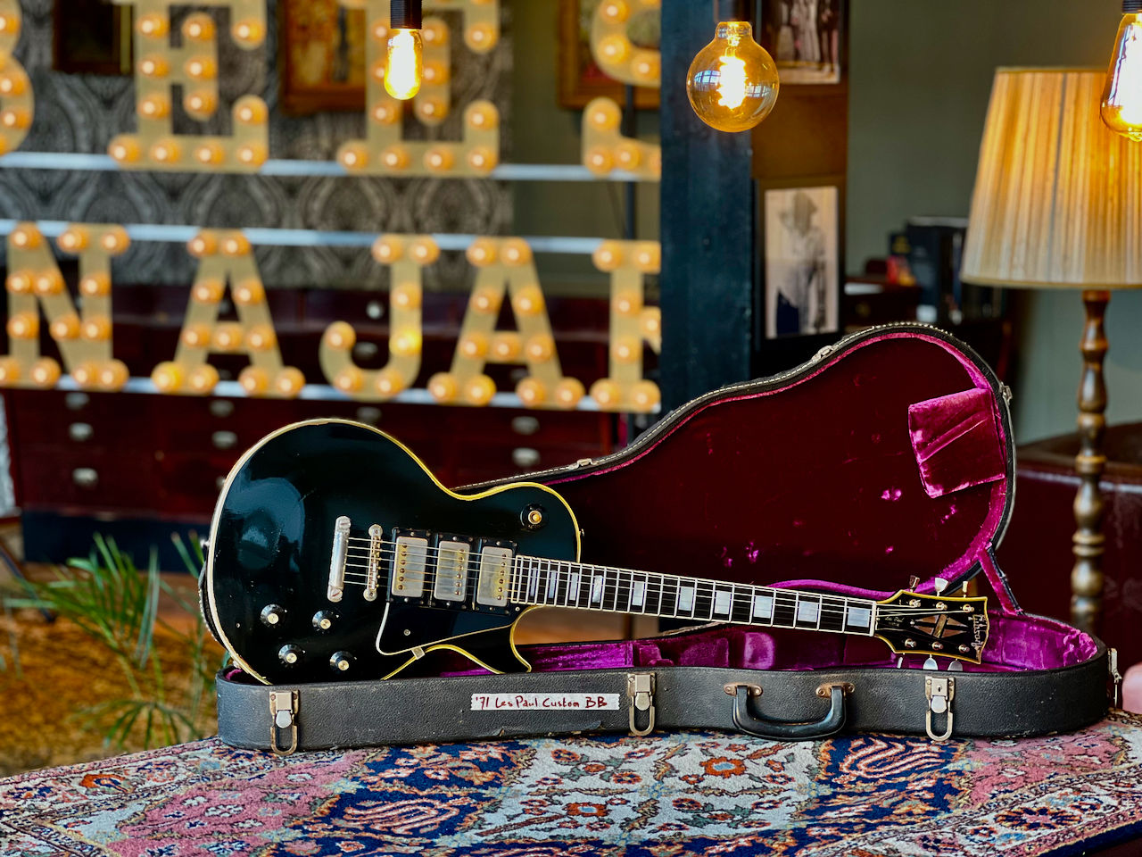 1971 Gibson Les Paul Custom Black Beauty 3PU 3 pickup