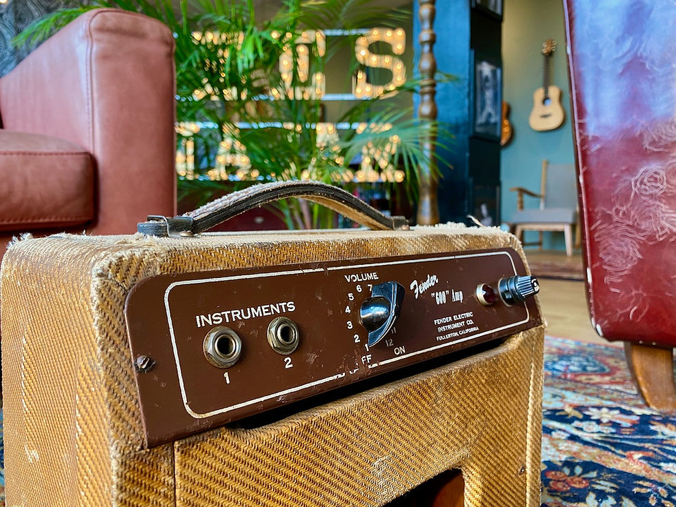 Thumbnail: SOLD! - 1952 Fender Champ Champion "600" Tweed 5B1 Wide Panel