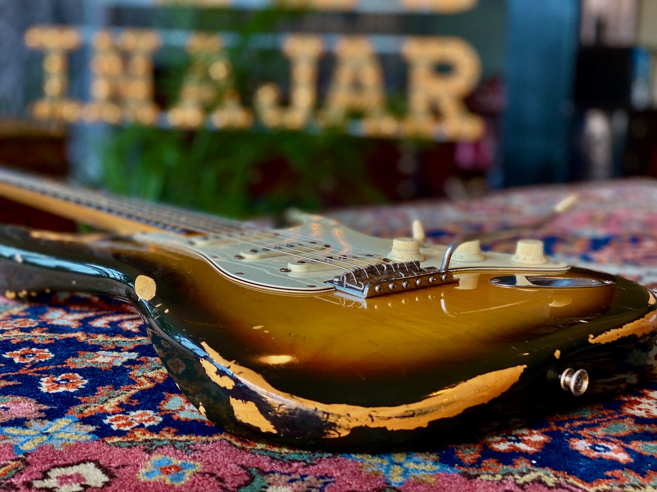 1965/1968 Fender Stratocaster Sunburst w/ Tremolo L-series - Thumbnail 5