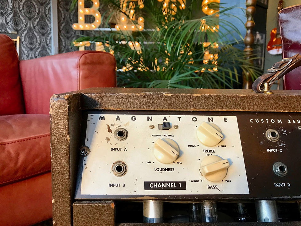 Thumbnail: SOLD! - 1957 Magnatone Custom 260 Vibrato 2x12 Tonemaster 35WATT