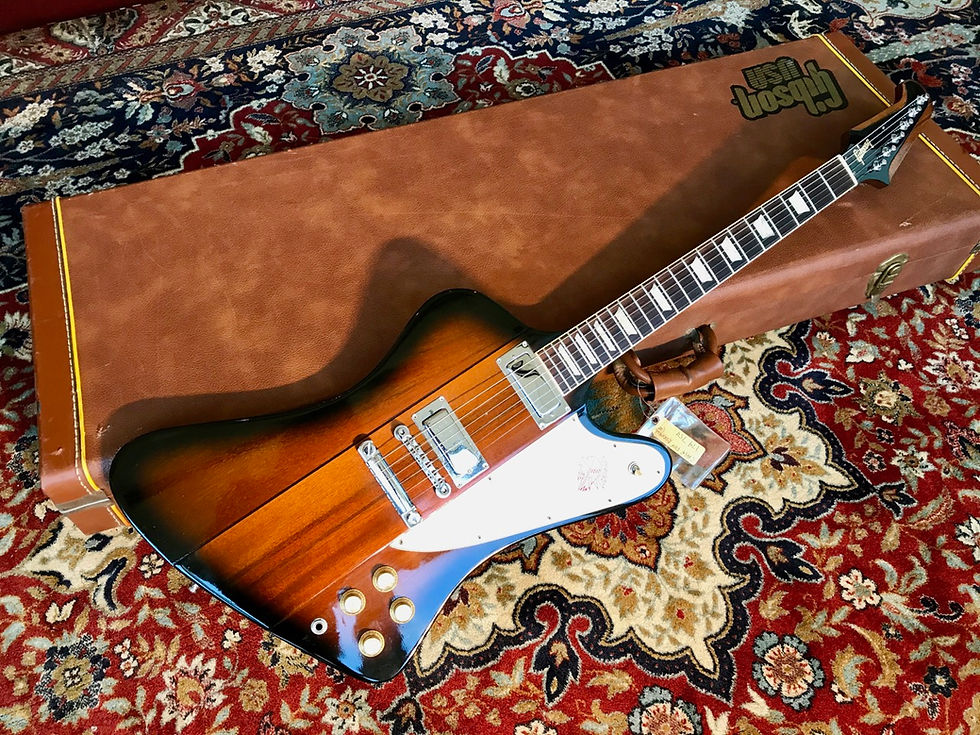 Thumbnail: SOLD! - Craig Ross - 1999 Gibson Firebird V Sunburst