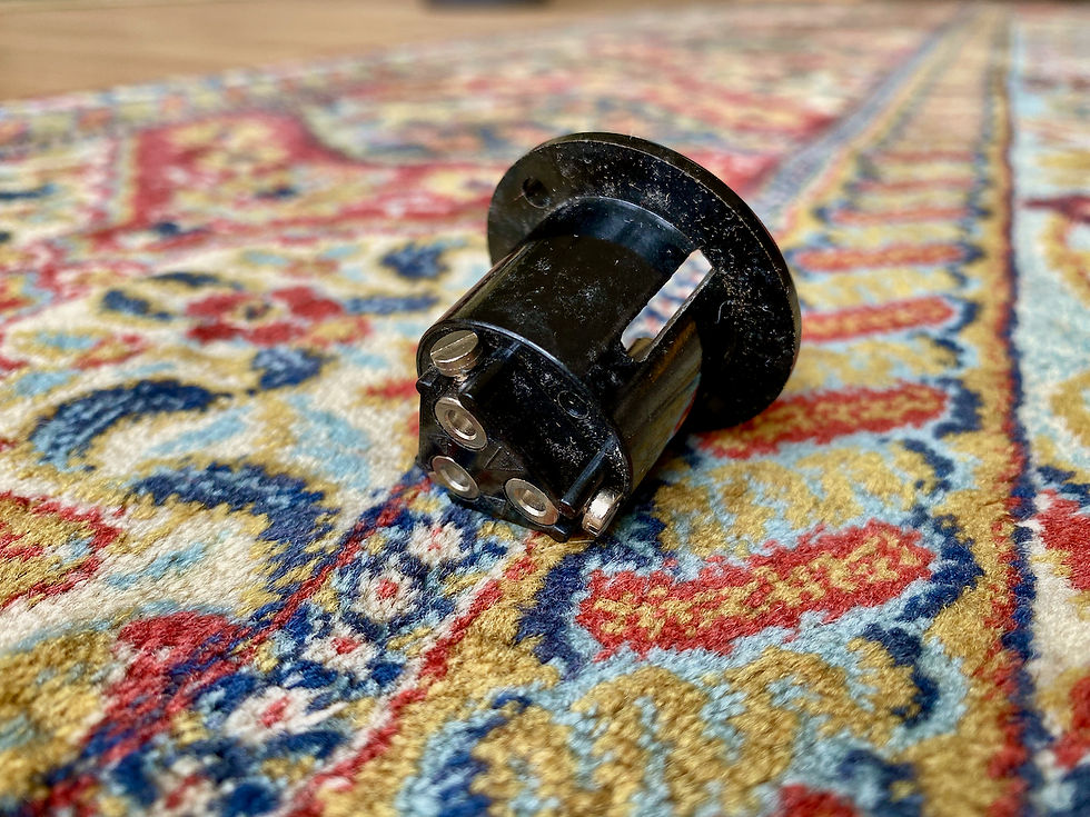 Thumbnail: 1960's NOS Bulgin England 3-pin mains socket Marshall VOX