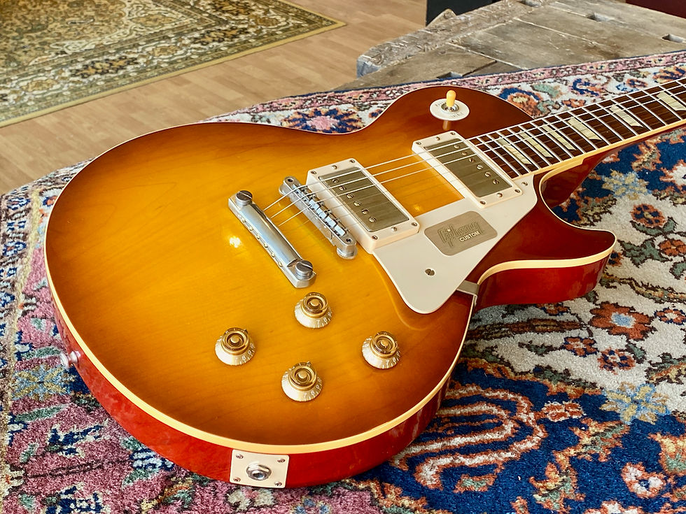 Thumbnail: SOLD! - 2012 Gibson Custom Shop Historic Les Paul Standard '58 VOS Tea Burst