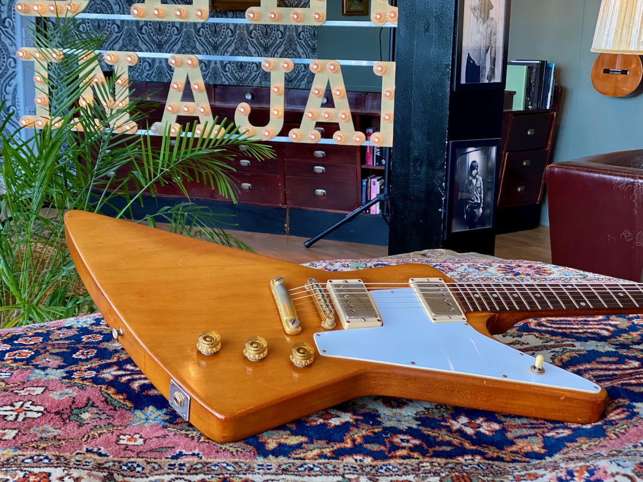 1976 Gibson Explorer Limited Edition Natural - Thumbnail 4