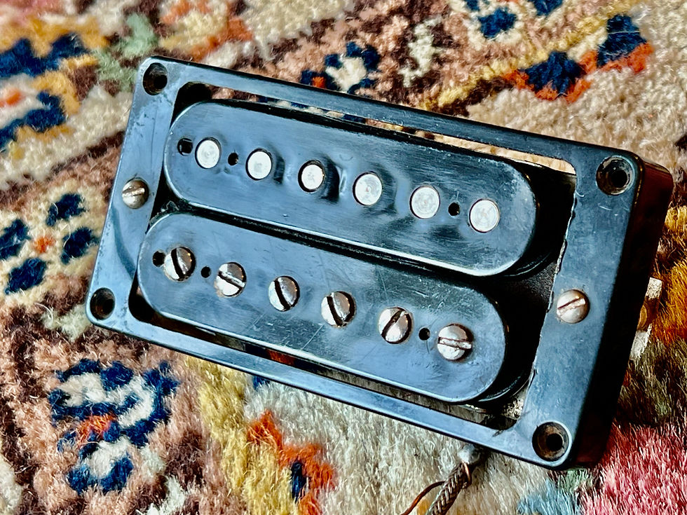 Thumbnail: Complete 1965 Gibson Patent No. sticker PAF pickups wiring harness pots jack