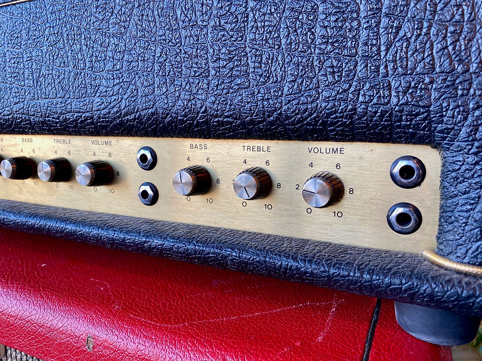 Thumbnail: SOLD! - 1976 Marshall JMP Artiste 2068 100w Reverb EL34 Amp Head