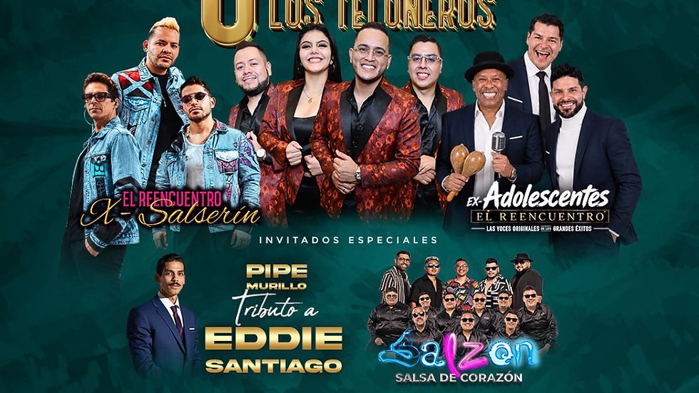 El reencuentro de Salserín y Ex Adolescentes llegará a Guatemala en una noche dedicada a la salsa romántica