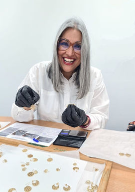 Considered Jewellery being gold plated