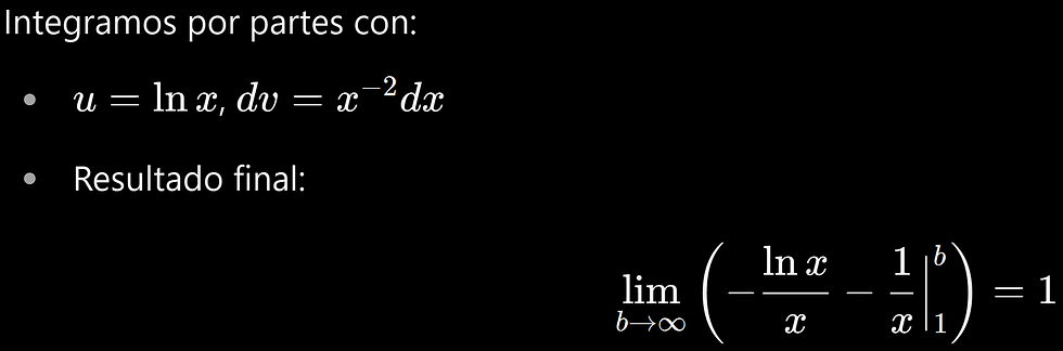 Integrales Impropias