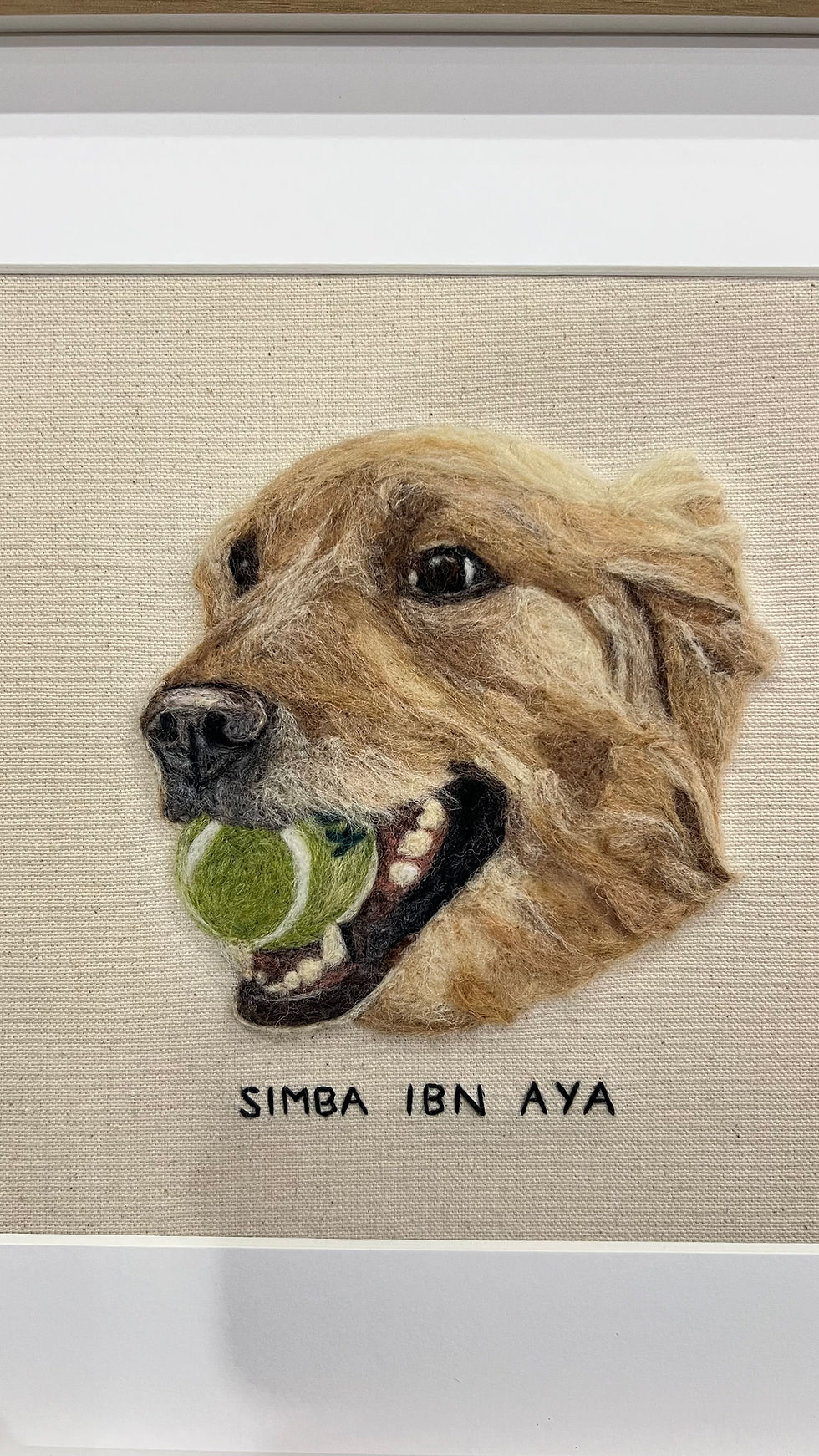 Thumbnail: Felt Pet Portrait