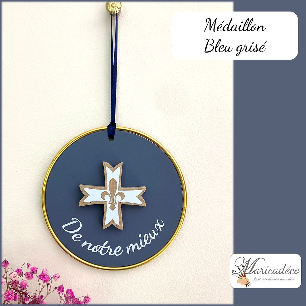 Miniature : Médaillon "De notre mieux"