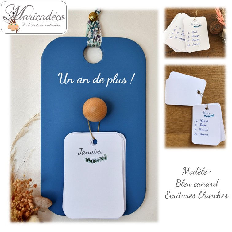 Miniature : Calendrier des anniversaires à feuillets