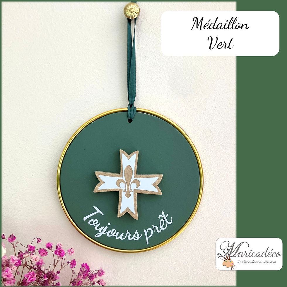 Miniature : Médaillon "Toujours prêt"